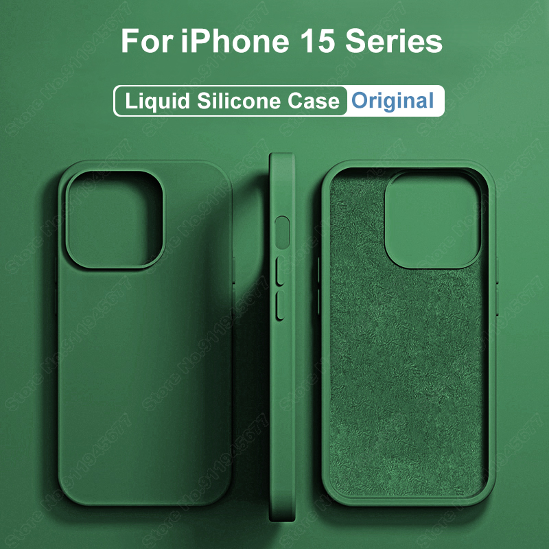 Tech Accessories Iphone - Original Liquid Silicone Cases For iPhone