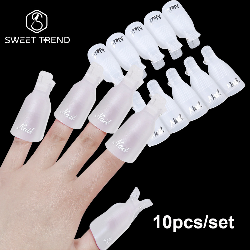 Nail Tech Accessories - SWEET TREND-10Pcs/set Plastic Acrylic Nail Art