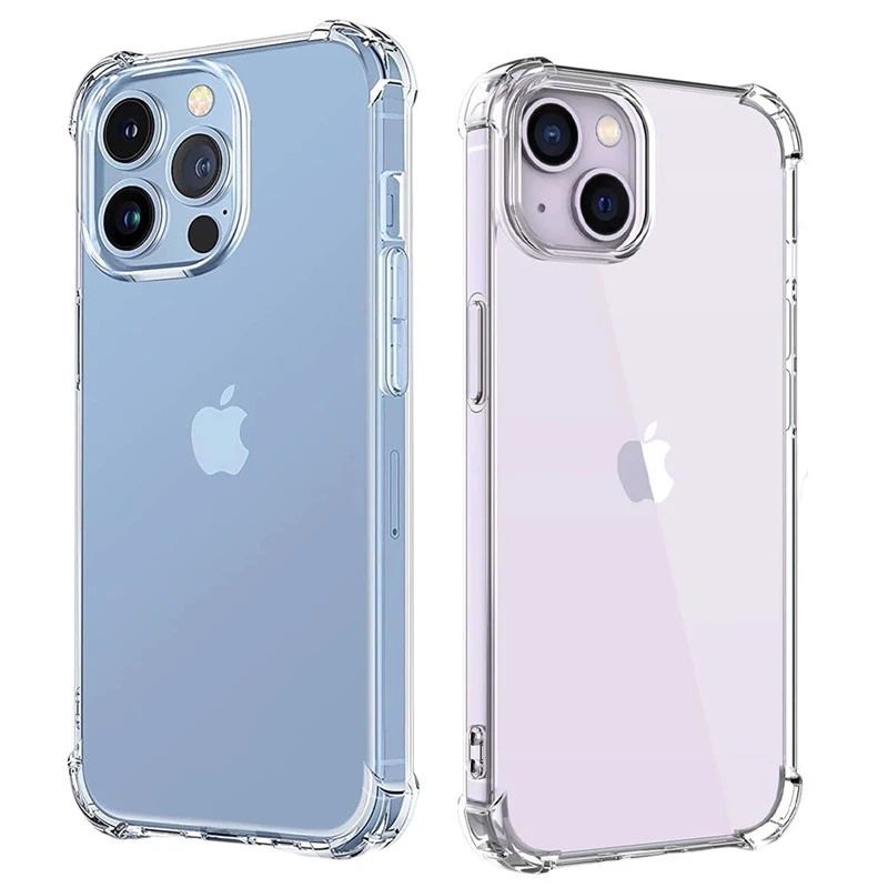 Tech Accessories Iphone - Shockproof Clear Phone Case For iPhone