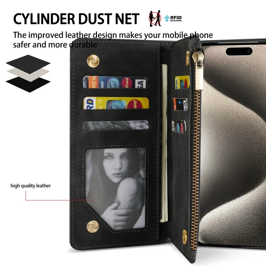 Wallet Multi-card Zipper Kicks - Tech Accessories Iphone ulasan dan harga