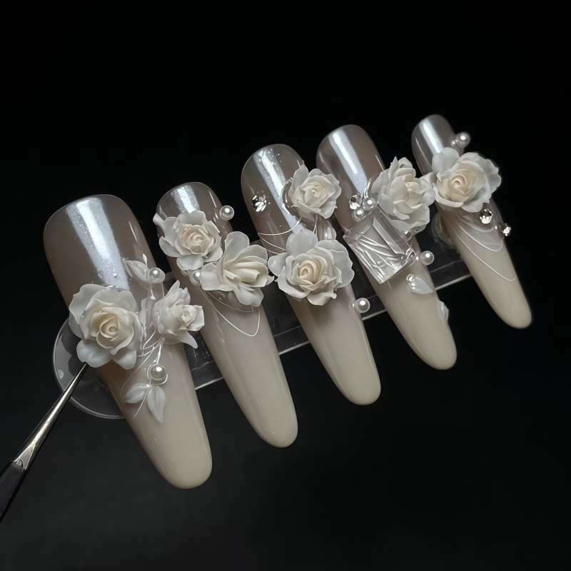 Transparent Silicone Nail Art  - Nail Tech Accessories ulasan dan harga
