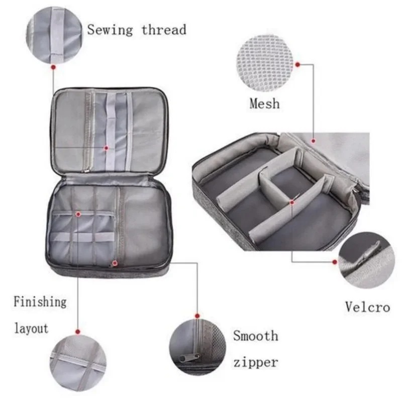 Electronics Organizer Travel C - Tech Accessories Types ulasan dan harga