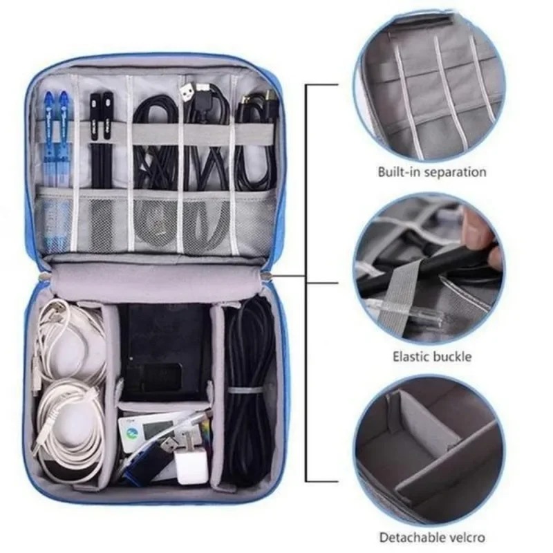 Electronics Organizer Travel C - Tech Accessories Types ulasan dan harga
