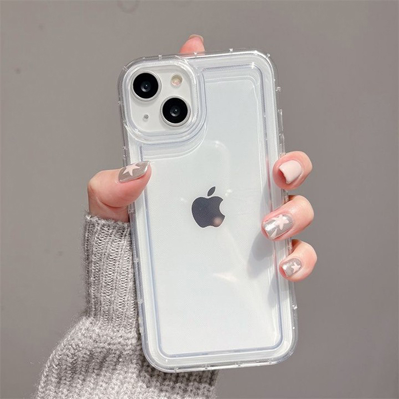 Shockproof Transparent Phone C - Tech Accessories Iphone ulasan dan harga