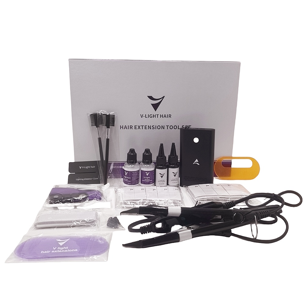 Black V-Light Seamless Hair Ex - Tech Accessories Uk ulasan dan harga