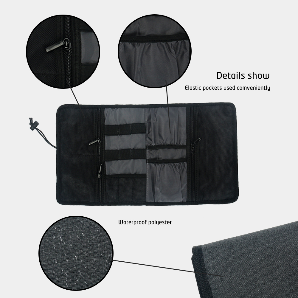 Tech Organizer Bag Cable Stora - Tech Accessories Travel ulasan dan harga