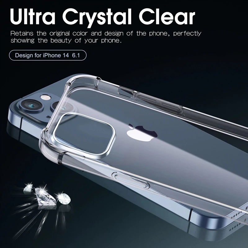 Shockproof Clear Phone Case Fo - Tech Accessories Iphone ulasan dan harga