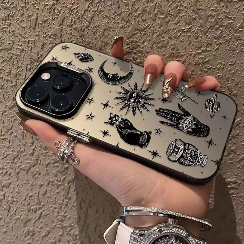 Sun Moon Cat Luxury Phone Case - Tech Accessories Iphone ulasan dan harga