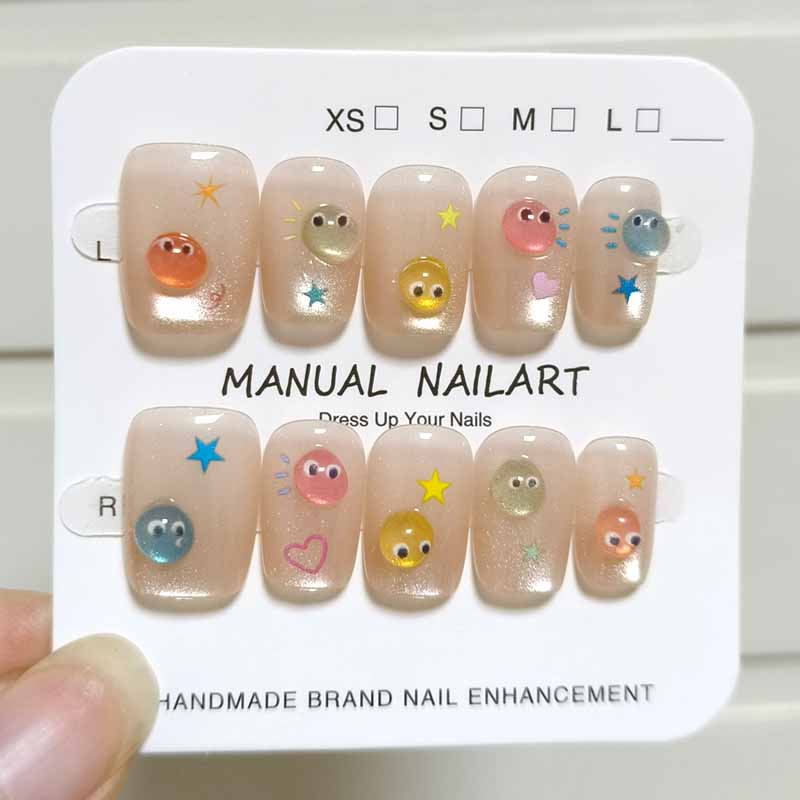 10Pcs French Style New Cute 3D - Nail Tech Accessories ulasan dan harga