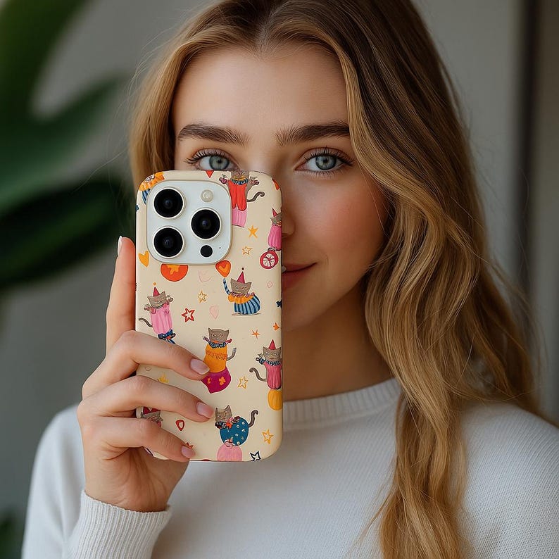 Circus Cat IPhone Case Kitten  - Tech Accessories Iphone ulasan dan harga