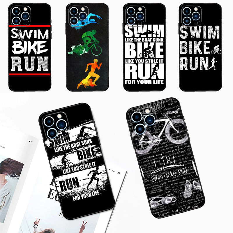 Swim Bike Run Triathlon Case F - Tech Accessories Iphone ulasan dan harga