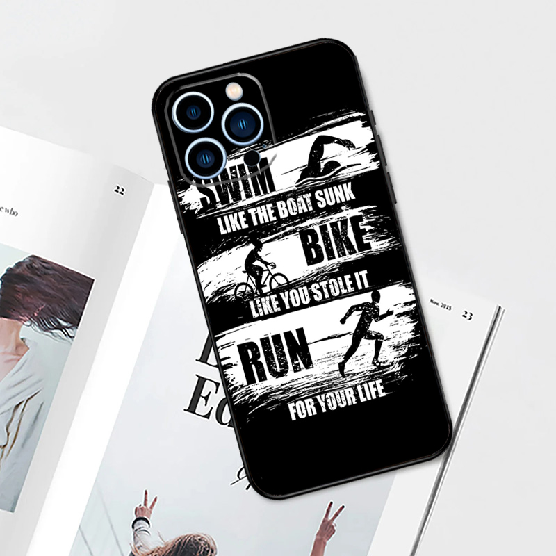 Swim Bike Run Triathlon Case F - Tech Accessories Iphone ulasan dan harga