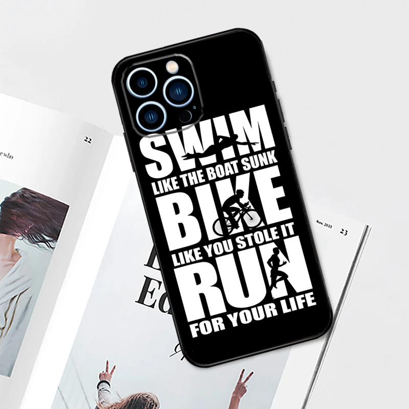 Swim Bike Run Triathlon Case F - Tech Accessories Iphone ulasan dan harga