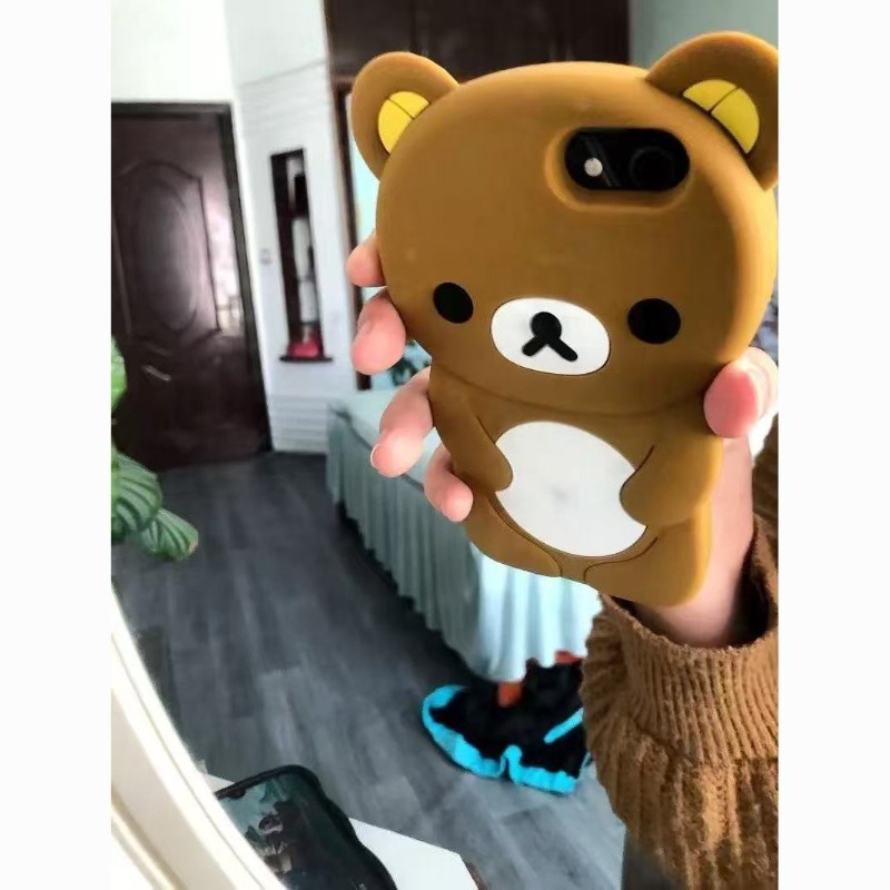 3D Rilakkuma Stereo Silicone S - Tech Accessories Iphone ulasan dan harga