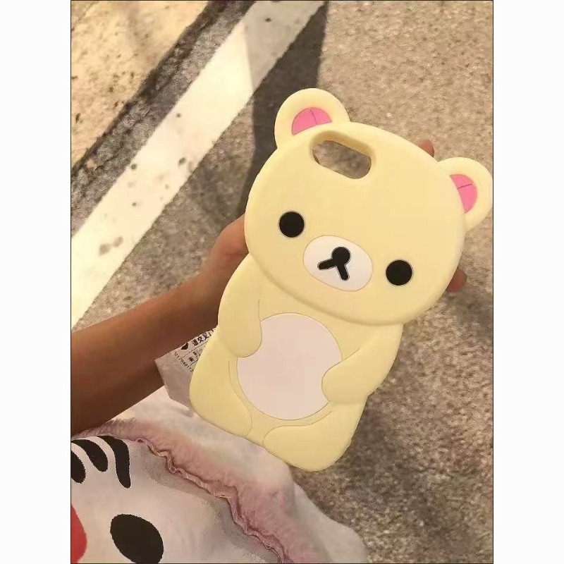 3D Rilakkuma Stereo Silicone S - Tech Accessories Iphone ulasan dan harga
