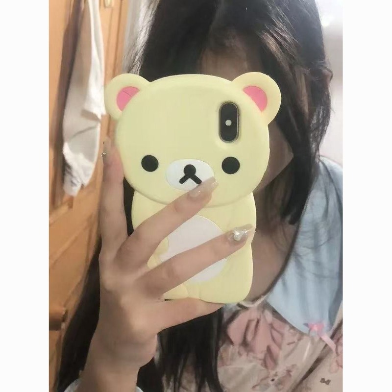 3D Rilakkuma Stereo Silicone S - Tech Accessories Iphone ulasan dan harga