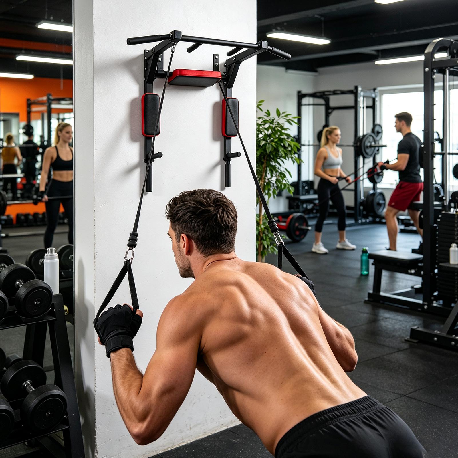 Wall-Mounted Pull-up Bar Fitne - Tech Accessories ulasan dan harga